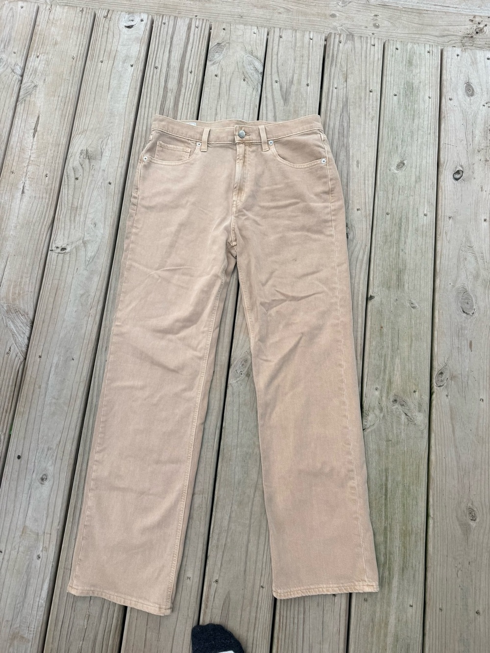 Gap ’90s Loose Mid Rise Jeans‎ Women’s 29/8 Regular Beige Tan